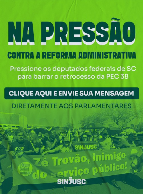 banner na pressão